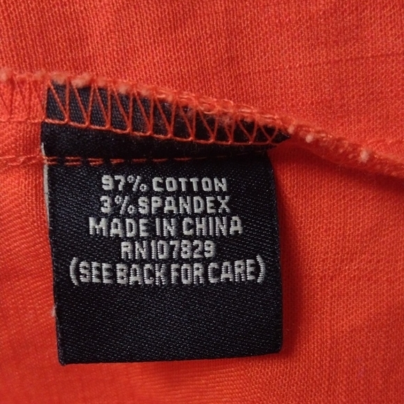 Ambition Women's Vibrant Orange Utility Jacket Size L - Picture 8 of 8